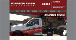 Desktop Screenshot of dumpsterrentalnoco.com